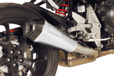 Remus HYPERCONE Slip on (sportuitlaat met aansluitbuis), RVS mat, incl. (EG-)goedkeuring HONDA CB 1000 R MY 18- SC80, 107 kW (Euro 4)