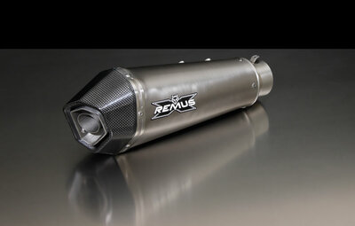 Remus HYPERCONE, slip on (demper met verbindingsbuis zonder katalysator), titanium, SPORT (geen EEG) HONDA CBR 1000 RR 14- SC59A, 131kW