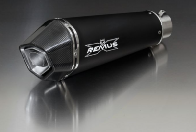 Remus HYPERCONE, slip on (demper met verbindingsbuis incl. kat), roestvrij staal zwart, EEC HONDA CBR 1000 RR 14- SC59A, 131kW