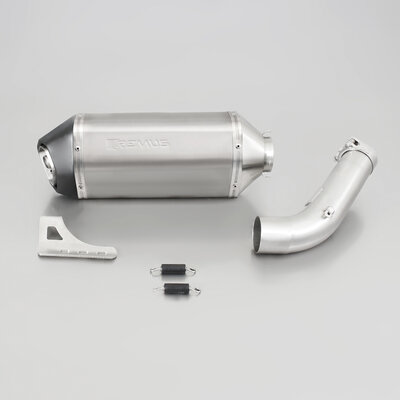 Remus OKAMI, slip-on incl. aansluitbuis, Titan, EG/ABE, 54 mm HONDA VFR 800 F ab 14 78 kW