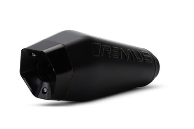 Remus RS 2.0 RACING, roestvrij staal zwart, GEEN (EG-) GOEDKEURING voor Vespa GTS / GTS Super 300 HPE MY 19-20 (EURO 4)