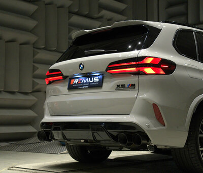 Remus Racing Secondary Cat-Back BMW X5M LCi 4.4 460 kW GPF (roetfilter) not EC-approved (geen EG goedkeuring)