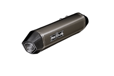 REMUS uitlaatdemper voor BMW F 650 GS, F 700 GS en F 800 GS Adventure