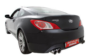 Remus Cat-back sportuitlaat Hyundai Genesis Coup&eacute;