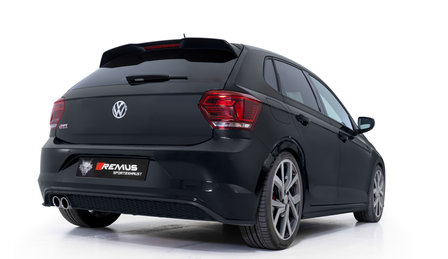  Remus sport uitlaat VW (Volkswagen) Polo [AW] 17- Einddemper