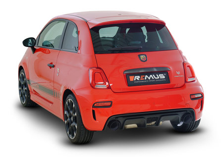 Remus uitlaat Abarth 500 Competizione GPF Einddemper L/R uitgang