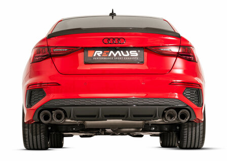 Remus uitlaat Audi S3 [8Y] Sedan Einddemper