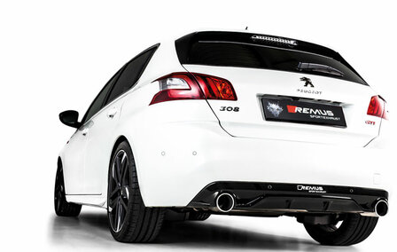 Remus exhaust Peugeot 308 GTi II Facelift Racing Cat-back system 
