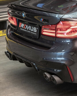 Remus uitlaat BMW M5 Competition [F90] Einddemper L/R dubbele uitgangen