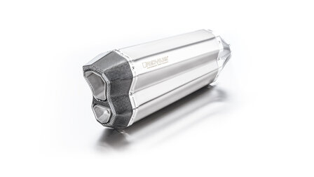 REMUS 8 Slip On (sport exhaust) with connection tube, Stainless steel mat, (EC-) approval