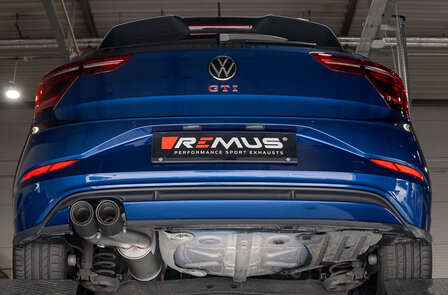 Remus sportuitlaat VW Polo 6 GTi Facelift