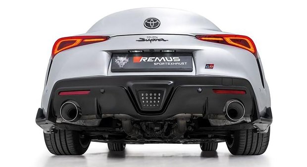 Remus sportexhaust Toyota Supra GR 19- RACING einddemper links en rechts styling