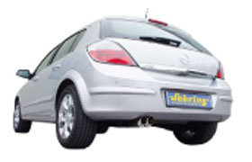 Opel Astra H Remus einddemper [SEBRING]