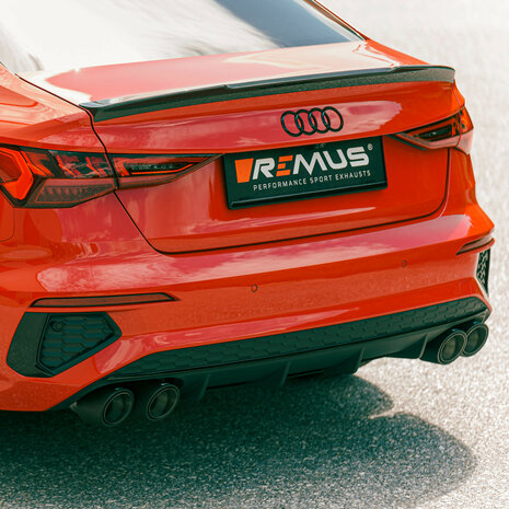 Remus uitlaat Audi S3 [8Y] Sedan Einddemper