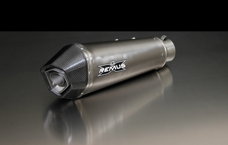 Remus HYPERCONE, slip on (demper met verbindingsbuis zonder katalysator), titanium, SPORT (geen EEG) HONDA CBR 1000 RR 14- SC59A, 131kW