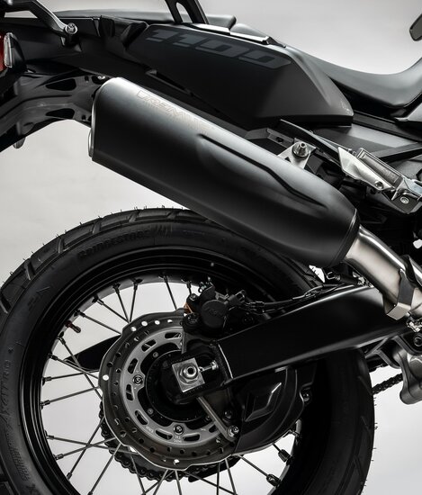 Remus Slip On REMUS NXT (demper) Honda Africa Twin CRF1100L, roestvrij staal zwart, incl. ECE-typegoedkeuring HONDA CRF1100L Africa Twin