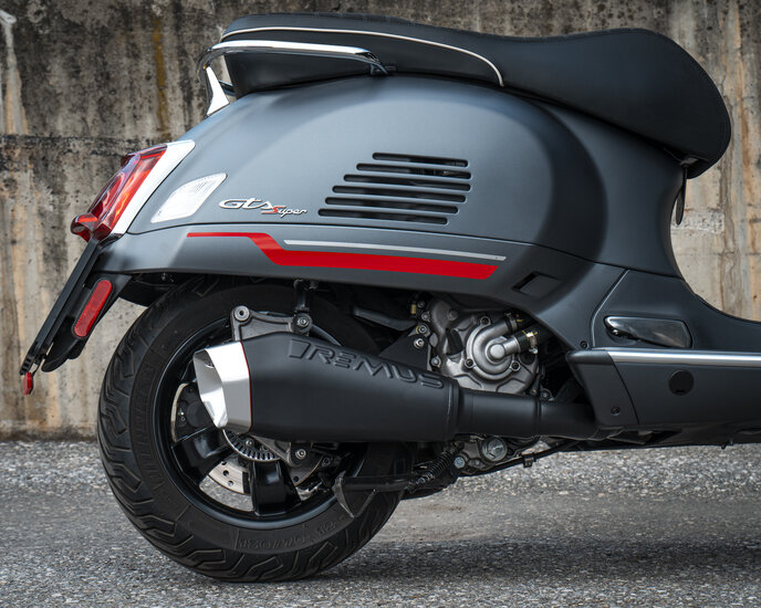 Remus Sportuitlaat RS 2.0 RACING VESPA GTS 300 HPE MY 21- (EURO 5) MD3C 17,5 kW