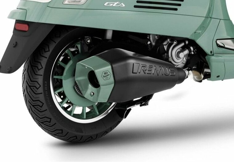 Remus RS 2.0 Sportuitlaat RVS Vespa GTS 310 (EURO 5+) 24- incl. (EG-)goedkeuring
