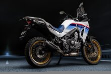 Remus Slip On REMUS NXT Sportuitlaat Honda Transalp XL750, zwart, ECE-typegoedkeuring HONDA Trans-Alp XL 750 MY 2023=> 2-cylind
