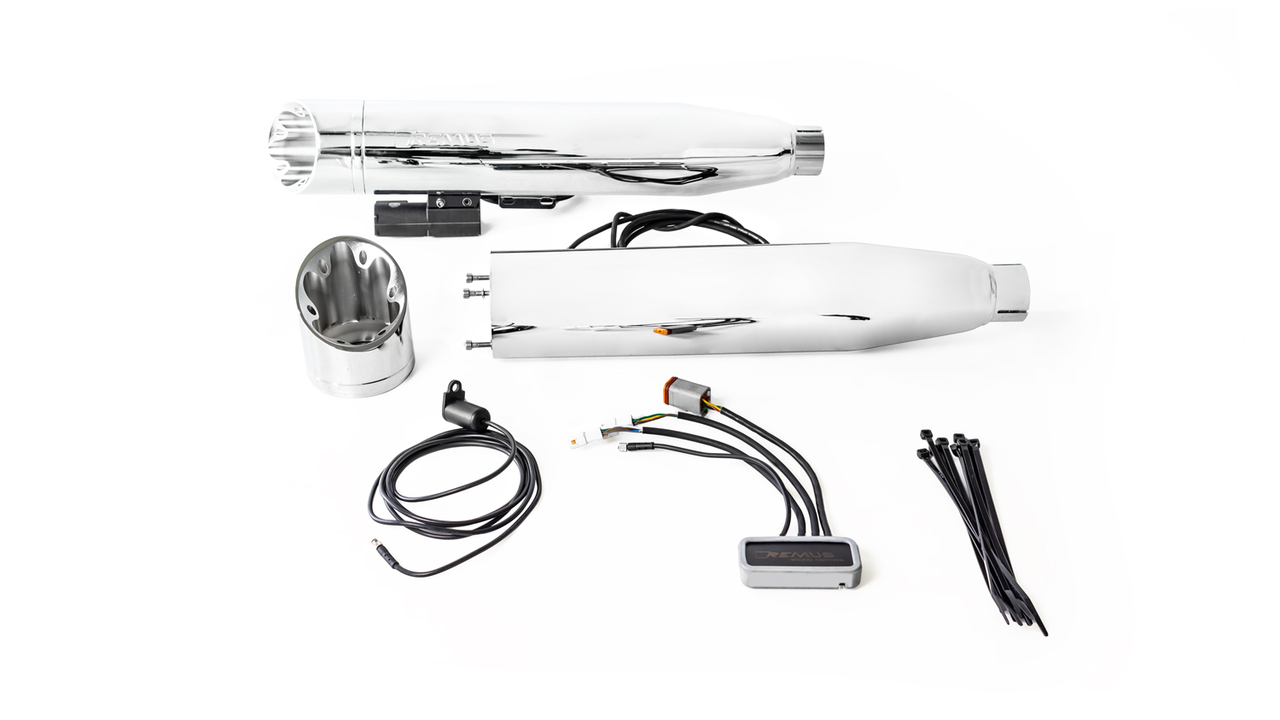 Remus Sportuitlaat Harley-Davidson Softail, ST1 (Euro 4), Milwaukee - Eight 18- Street Bob (FXBB)