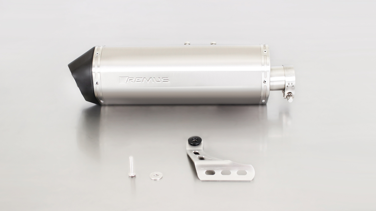 Remus OKAMI, slip-on, titanium, EEG HONDA CRF 1000L Africa Twin 16- 70 kW