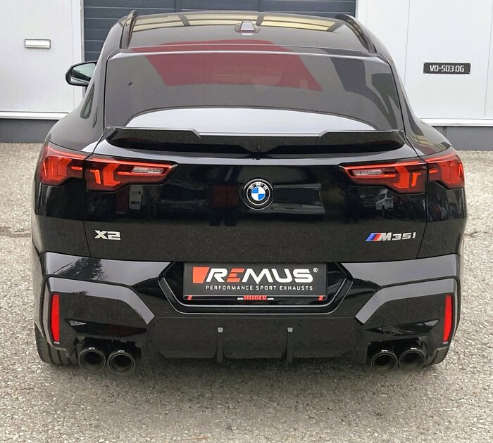 Remus Power Remus uitlaat BMW X2 M35i U10 - Remuspower.nl - Remus Sportuitlaten Webshop