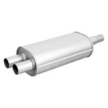 Remus universele einddemper 30-200 kW Ø 51/57/63,5 mm aansluiting uitwendig Remus universele einddemper 30-200 kW Ø 51/57/63,5 mm aansluiting uitwendig
