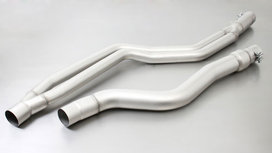 BMW F30 LCI Sedan Facelift Remus voordemper vervangende buizen vanaf katalysator BMW F30 LCI Sedan Facelift Remus voordemper vervangende buizen vanaf katalysator