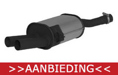 Opel Astra H Remus einddemper powersound manueel kleppensysteem Opel Astra H Remus einddemper powersound manueel kleppensysteem