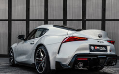 Remus sportuitlaat Toyota Supra GR racing einddemper L/R met eindstyling Remus sportuitlaat Toyota Supra GR racing einddemper L/R met eindstyling
