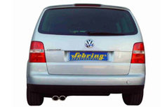 VW Touran Sebring (Remus) Einddemper VW Touran Sebring (Remus) Einddemper