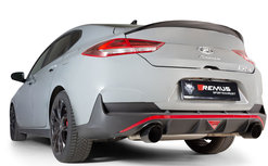 Hyundai i30 N Remus GPF-back systeem L/R uitgang Hyundai i30 N Remus GPF-back systeem L/R uitgang