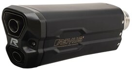 REMUS 8 2.0 RACING Slip On Sport Exhaust incl. Carbon heat protecting shield, stainless steel black coated, NO (EC-) approval REMUS 8 2.0 RACING Slip On Sport Exhaust incl. Carbon heat protecting shield, stainless steel black coated, NO (EC-) approval