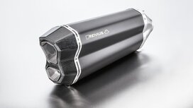 REMUS 8, slip on (muffler with connecting tube) incl. CARBON heat protecting shield for BMW R 1200 R/RS, stainless steel black, 65mm, incl. EC homologation REMUS 8, slip on (muffler with connecting tube) incl. CARBON heat protecting shield for BMW R 1200 R/RS, stainless steel black, 65mm, incl. EC homologation
