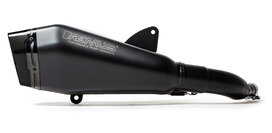 REMUS RS RACING, machined aluminium endcap, black coated, stainless steel black, NO (ECE-) APPROVAL REMUS RS RACING, machined aluminium endcap, black coated, stainless steel black, NO (ECE-) APPROVAL